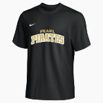 PEARL HIGH SCHOOL PIRATES <span class="pdp-name-mascot">PEARL PIRATES</span> Nike Men's Team Primary Short Sleeve Tee Front Thumbnail