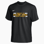 Saline Area School District <span class="pdp-name-mascot">Saline Area School District</span> Nike Men's Team Primary Short Sleeve Tee Front Thumbnail