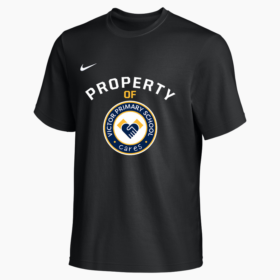 Victor Blue Devils <span class="pdp-name-mascot">Victor Blue Devils</span> Nike Men's Team Primary Short Sleeve Tee