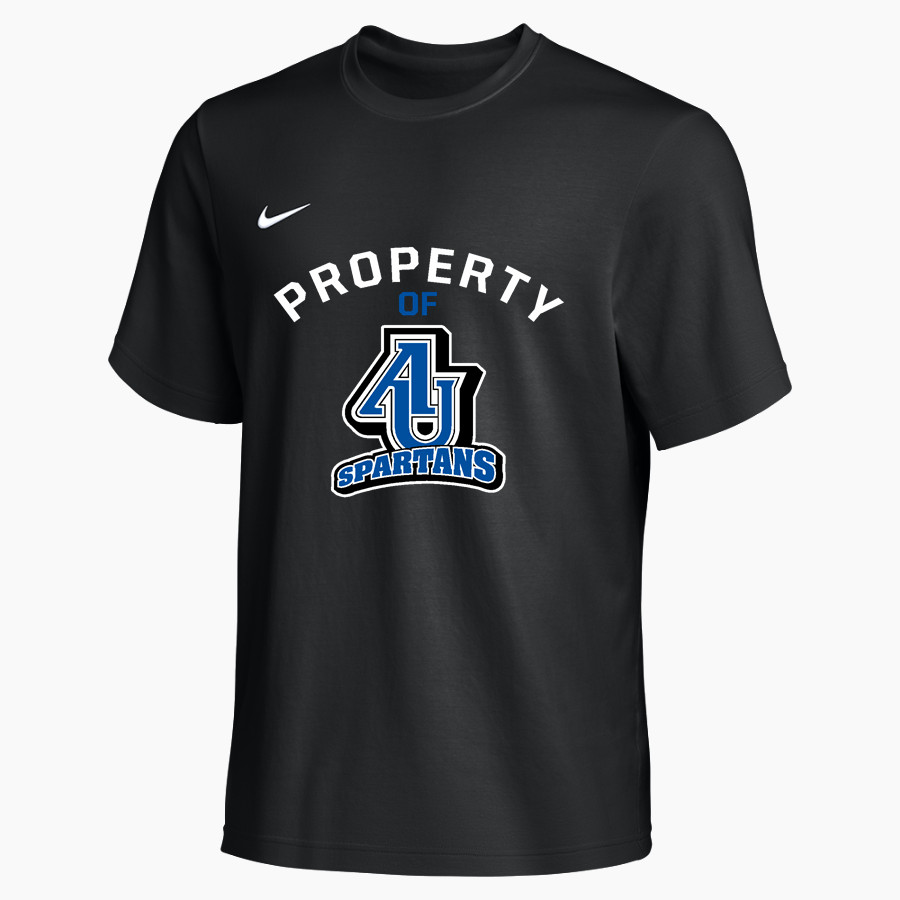 Aurora University Spartans Online Store <span class="pdp-name-mascot">Aurora Spartans</span> Nike Men's Team Primary Short Sleeve Tee