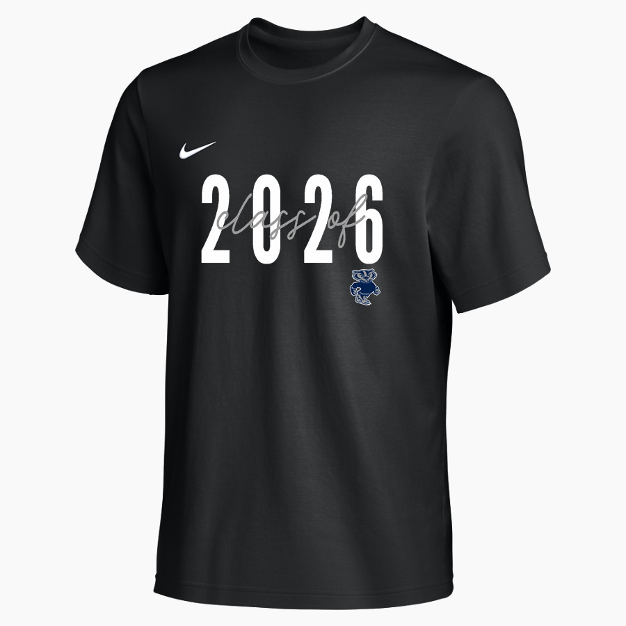 BONNERS FERRY HIGH SCHOOL BADGERS <span class="pdp-name-mascot">BONNERS FERRY BADGERS</span> Nike Men's Team Primary Short Sleeve Tee