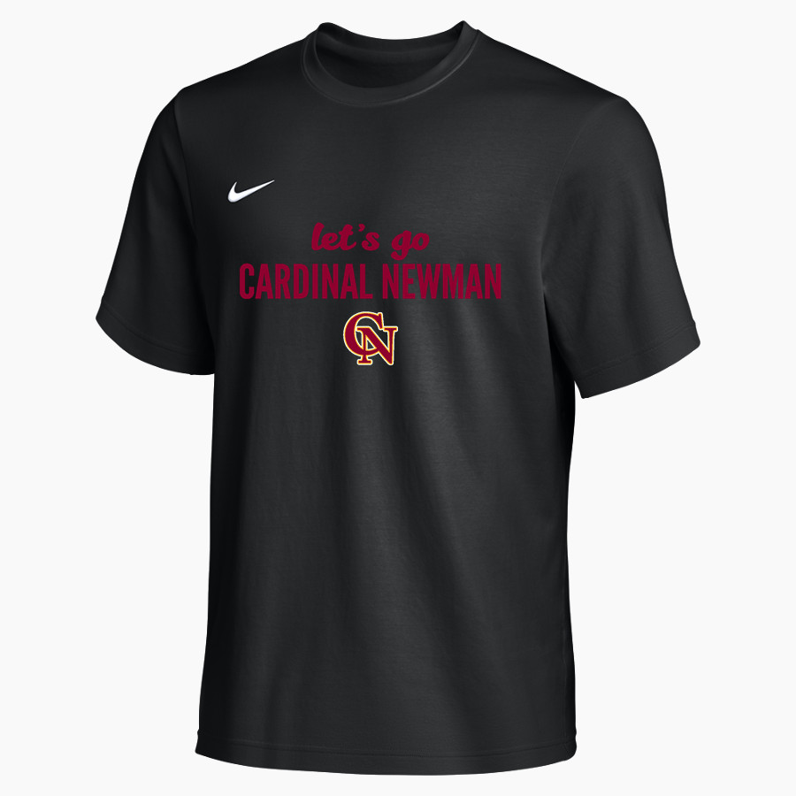 CARDINAL NEWMAN HIGH SCHOOL CARDINALS <span class="pdp-name-mascot">CARDINAL NEWMAN CARDINALS</span> Nike Men's Team Primary Short Sleeve Tee