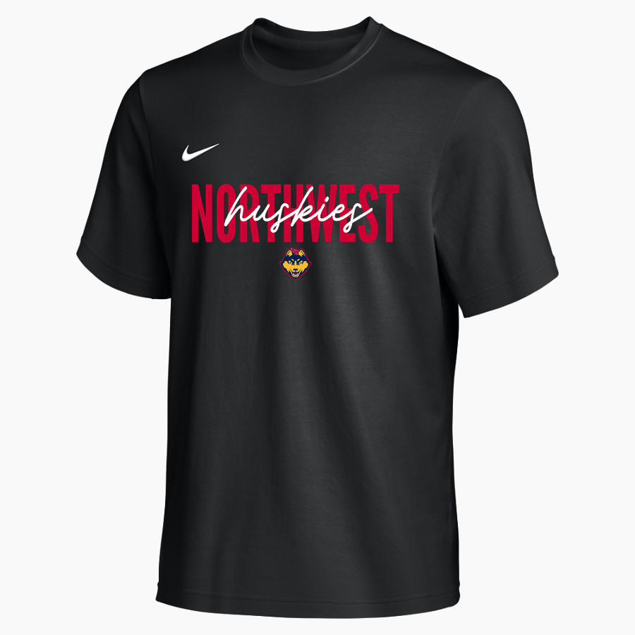 NORTHWEST HIGH SCHOOL HUSKIES <span class="pdp-name-mascot">NORTHWEST HUSKIES</span> Nike Men's Team Primary Short Sleeve Tee