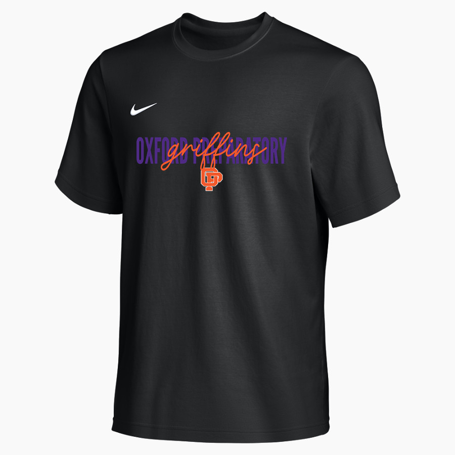 OXFORD PREPARATORY GRIFFINS <span class="pdp-name-mascot">OXFORD PREPRATORY ACADEMY GRIFFINS</span> Nike Men's Team Primary Short Sleeve Tee