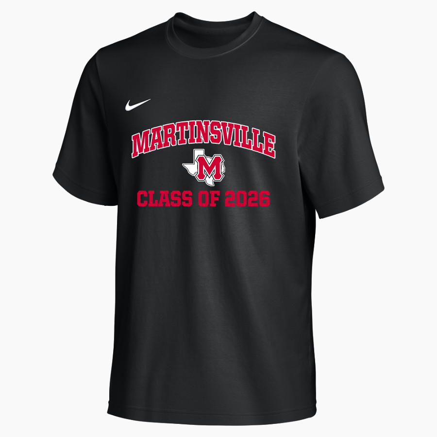 MARTINSVILLE HIGH SCHOOL PIRATES <span class="pdp-name-mascot">MARTINSVILLE PIRATES</span> Nike Men's Team Primary Short Sleeve Tee