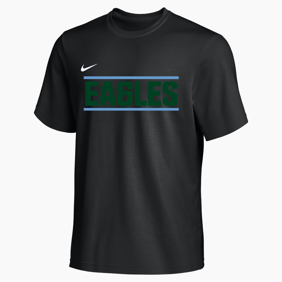 Evergreen Lutheran Eagles Nike Men's Team Primary Short Sleeve Tee