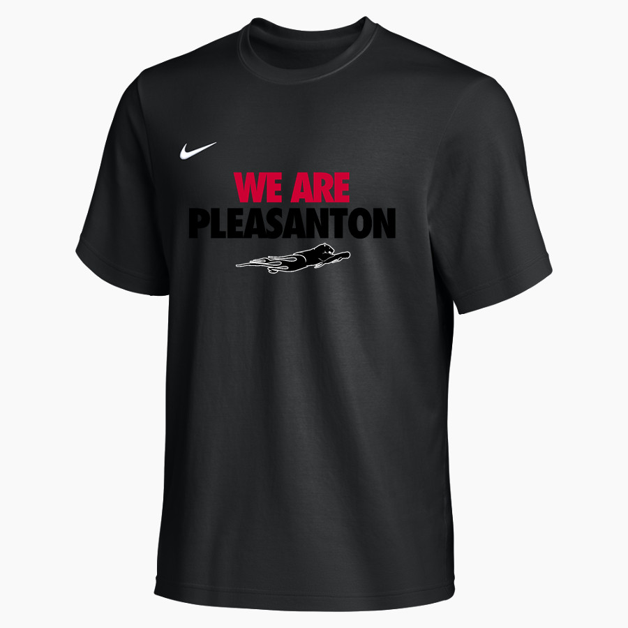 Pleasanton Middle School Panthers <span class="pdp-name-mascot">Pleasanton Panthers</span> Nike Men's Team Primary Short Sleeve Tee