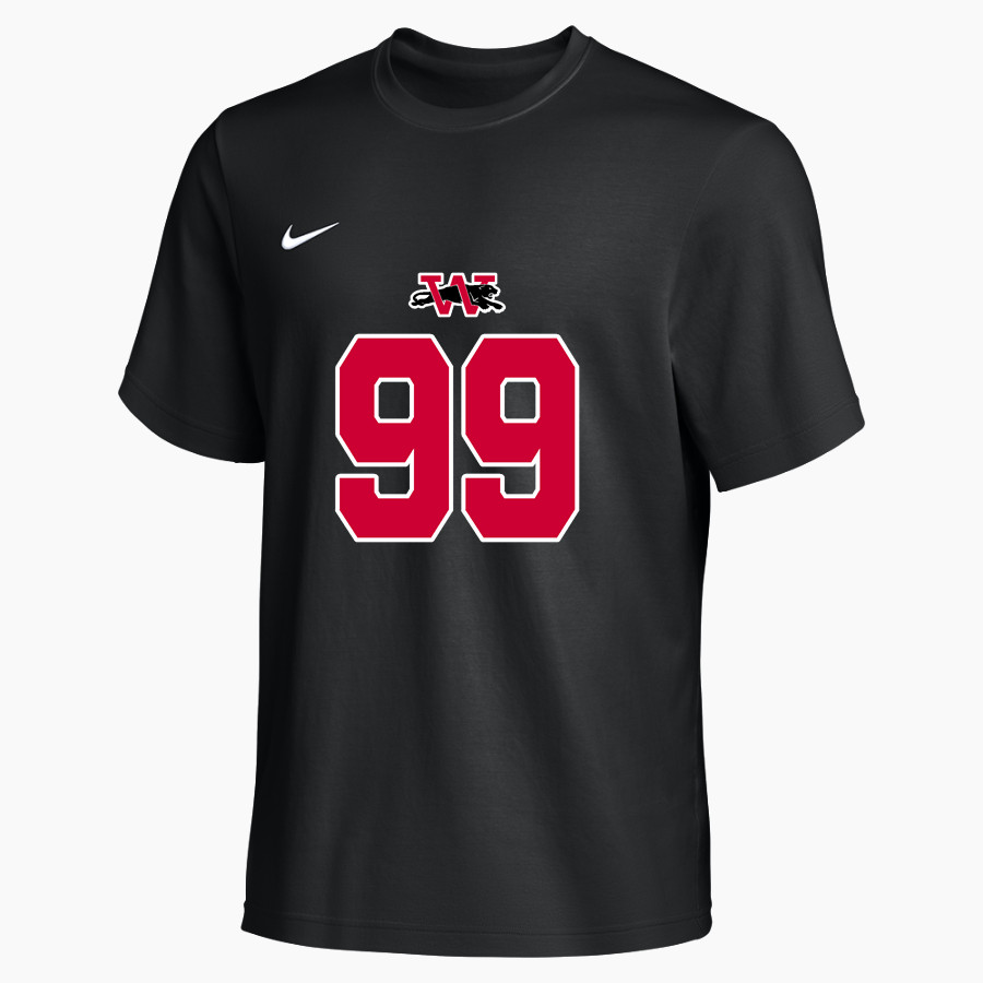 WILMOT UNION HIGH SCHOOL PANTHERS <span class="pdp-name-mascot">WILMOT PANTHERS</span> Nike Men's Team Primary Short Sleeve Tee