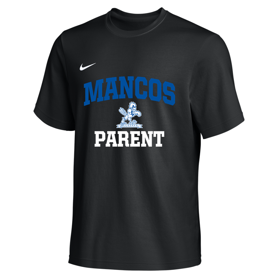 MANCOS HIGH SCHOOL BLUEJAYS <span class="pdp-name-mascot">MANCOS BLUEJAYS</span> Nike Men's Team Primary Short Sleeve Tee
