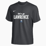 Lawrence University Vikings Online Store Nike Men's Team Primary Short Sleeve Tee Front Thumbnail