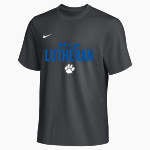 Lutheran Cougars Nike Men's Team Primary Short Sleeve Tee Front Thumbnail