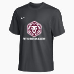 FAITH CHRISTIAN ACADEMY LIONS <span class="pdp-name-mascot">FAITH LIONS</span> Nike Men's Team Primary Short Sleeve Tee Front Thumbnail