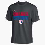 Plainfield Quakers <span class="pdp-name-mascot">Plainfield Quakers</span> Nike Men's Team Primary Short Sleeve Tee Front Thumbnail