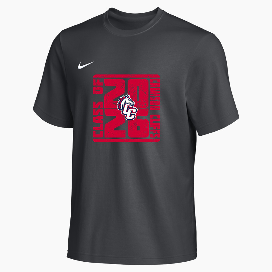 Crimson Cliffs Mustangs <span class="pdp-name-mascot">Crimson Cliffs Mustangs</span> Nike Men's Team Primary Short Sleeve Tee