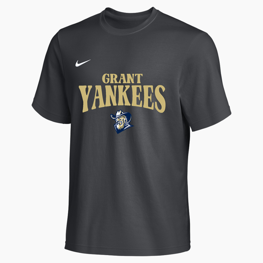 Grant Yankees <span class="pdp-name-mascot">Grant Yankees</span> Nike Men's Team Primary Short Sleeve Tee