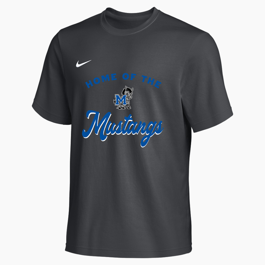 MacArthur Elementary Mustangs Nike Men's Team Primary Short Sleeve Tee