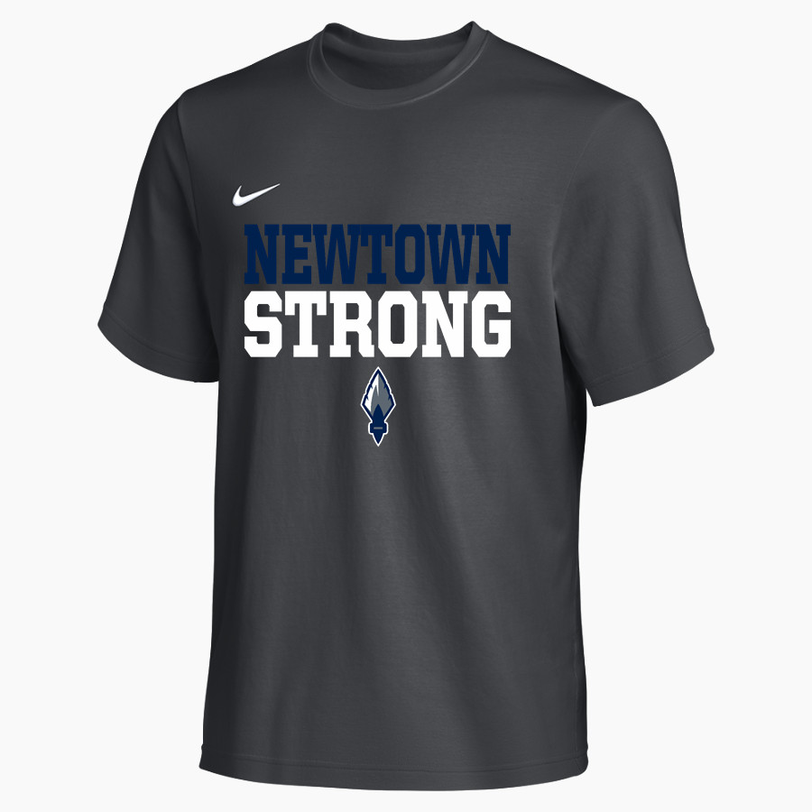 Newtown Middle School <span class="pdp-name-mascot">Newtown Middle School North</span> Nike Men's Team Primary Short Sleeve Tee