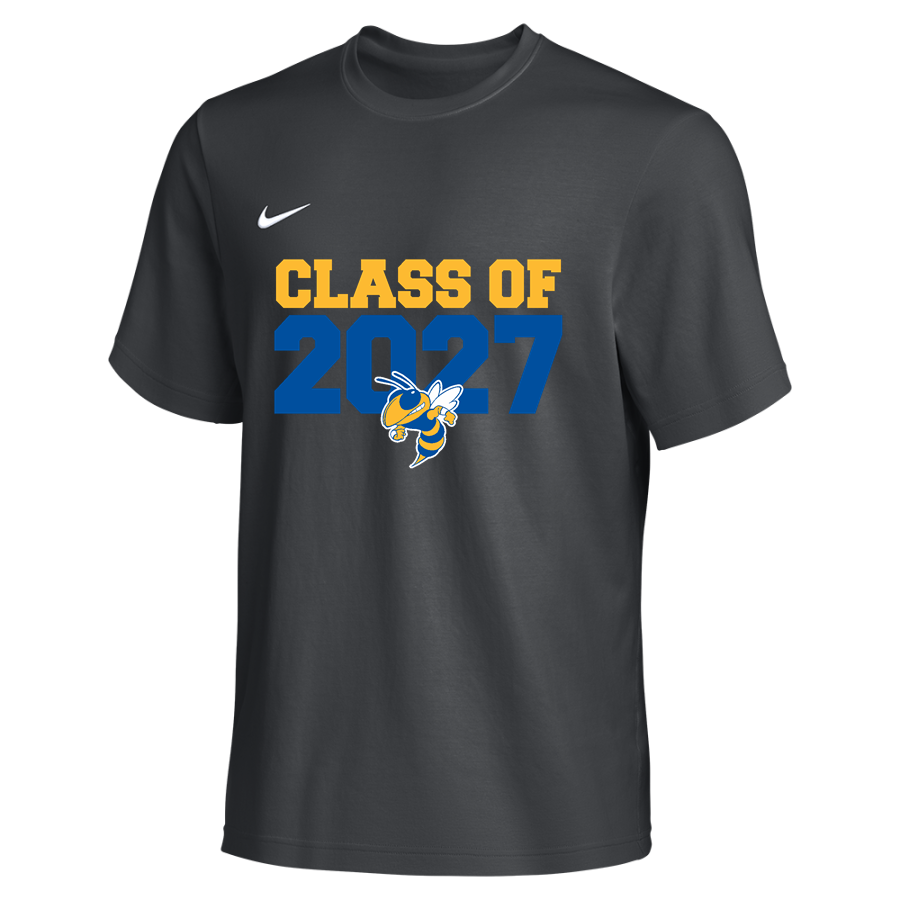 Gilbert Yellowjackets <span class="pdp-name-mascot">Gilbert School Yellowjackets</span> Nike Men's Team Primary Short Sleeve Tee