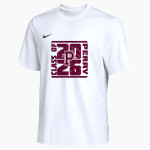 PERRY HIGH SCHOOL MAROONS <span class="pdp-name-mascot">PERRY MAROONS</span> Nike Men's Team Primary Short Sleeve Tee Front Thumbnail