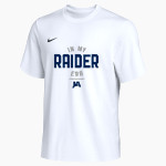 JACKSON ACADEMY RAIDERS <span class="pdp-name-mascot">JACKSON ACADEMY RAIDERS</span> Nike Men's Team Primary Short Sleeve Tee Front Thumbnail