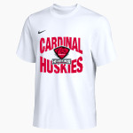CARDINAL HIGH SCHOOL HUSKIES Nike Men's Team Primary Short Sleeve Tee Front Thumbnail