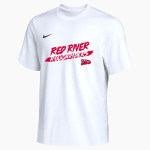 RED RIVER HIGH SCHOOL ROUGHRIDERS <span class="pdp-name-mascot">RED RIVER ROUGHRIDERS</span> Nike Men's Team Primary Short Sleeve Tee Front Thumbnail