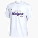 Spring Hill Badgers <span class="pdp-name-mascot">Spring Hill Badgers</span> Nike Men's Team Primary Short Sleeve Tee Front Thumbnail