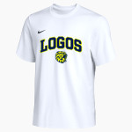 LOGOS HIGH SCHOOL LIONS <span class="pdp-name-mascot">LOGOS LIONS</span> Nike Men's Team Primary Short Sleeve Tee Front Thumbnail
