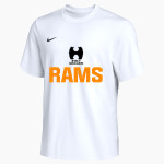 Holt Junior Rams Soccer Club <span class="pdp-name-mascot">Holt Junior Rams Soccer Club</span> Nike Men's Team Primary Short Sleeve Tee Front Thumbnail