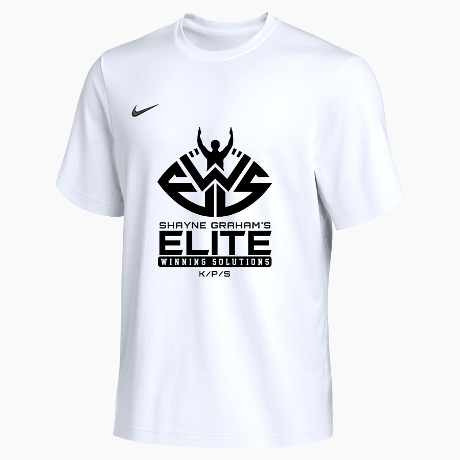 SHAYNE GRAHAM'S ELITE WINNING SOLUTIONS <span class="pdp-name-mascot">SHAYNE GRAHAM'S ELITE WINNING SOLUTIONS</span> Nike Men's Team Primary Short Sleeve Tee