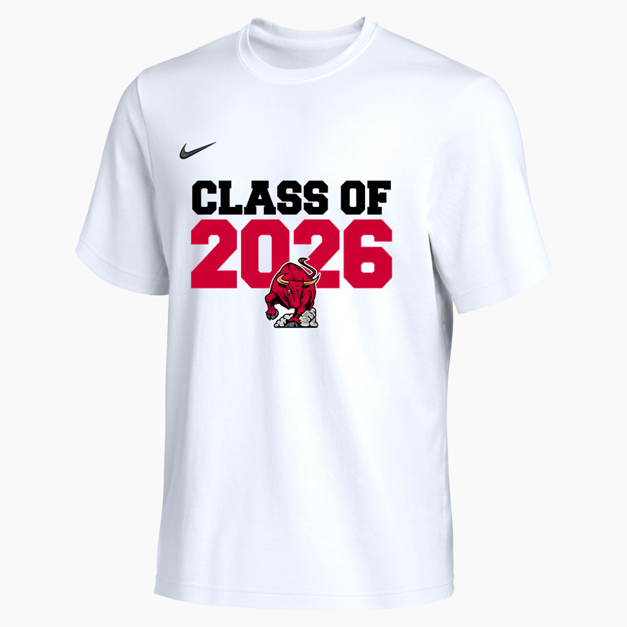 DOVER HIGH SCHOOL LONGHORNS Nike Men's Team Primary Short Sleeve Tee