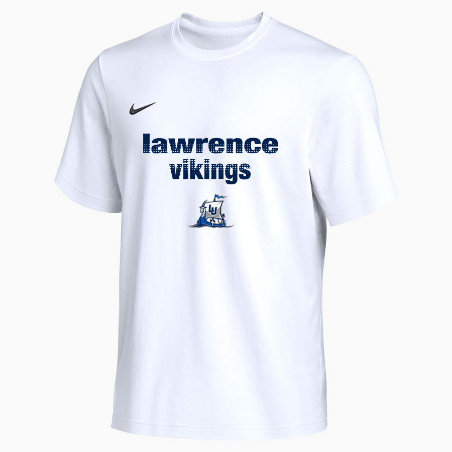 Lawrence University Vikings Online Store Nike Men's Team Primary Short Sleeve Tee