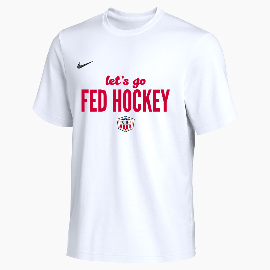 Collegiate Hockey Federation Nike Men's Team Primary Short Sleeve Tee