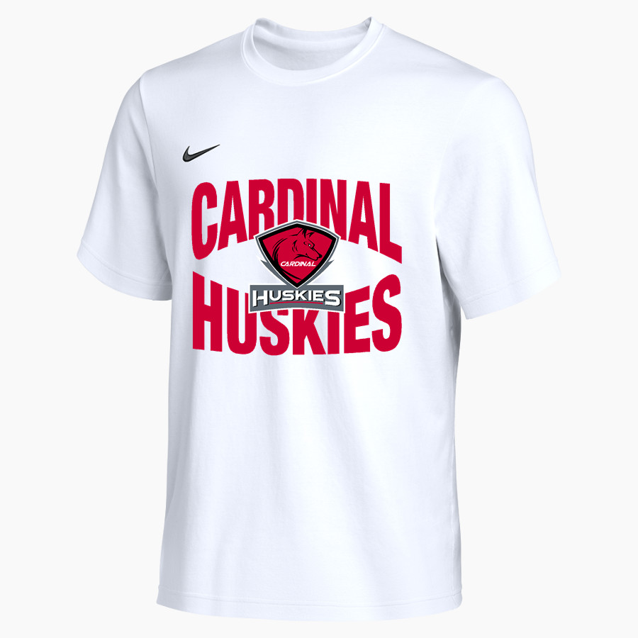 CARDINAL HIGH SCHOOL HUSKIES Nike Men's Team Primary Short Sleeve Tee