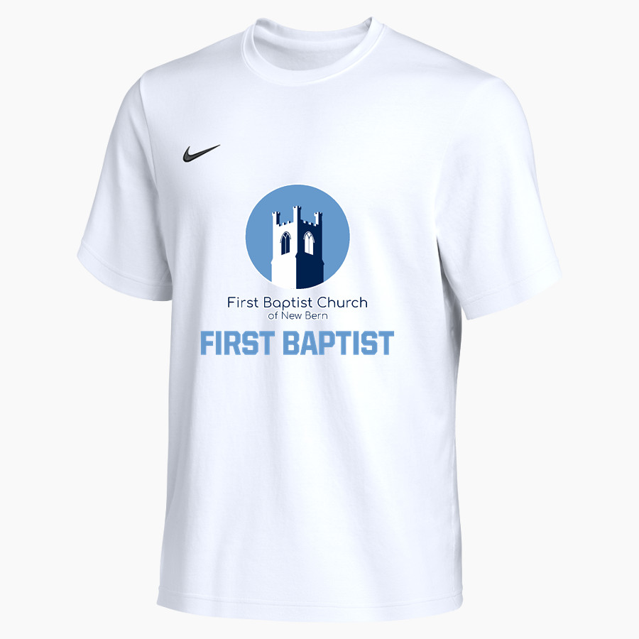 First Baptist First Baptist Church <span class="pdp-name-mascot">First Baptist Church of New Bern</span> Nike Men's Team Primary Short Sleeve Tee