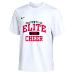 Elite Cheer Online Store <span class="pdp-name-mascot">Elite Cheer</span> Nike Men's Team Primary Short Sleeve Tee Front Thumbnail