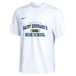 SAINT BERNARD'S HIGH SCHOOL <span class="pdp-name-mascot">SAINT BERNARD'S CENTRAL SAINT BERNARD</span> Nike Men's Team Primary Short Sleeve Tee Front Thumbnail
