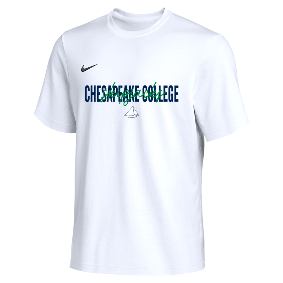 Chesapeake College Skipjacks <span class="pdp-name-mascot">Chesapeake Skipjacks</span> Nike Men's Team Primary Short Sleeve Tee
