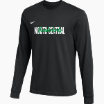 North Central Thunderbirds <span class="pdp-name-mascot">North Central Thunderbirds</span> Nike Men's Team Primary Long Sleeve Tee Front Thumbnail