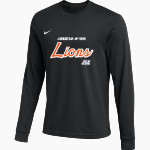 Jubilee San Antonio Lions <span class="pdp-name-mascot">Jubilee San Antonio Lions</span> Nike Men's Team Primary Long Sleeve Tee Front Thumbnail