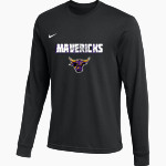 Minnesota State University Mankato <span class="pdp-name-mascot">Minnesota State Mavericks</span> Nike Men's Team Primary Long Sleeve Tee Front Thumbnail