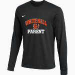 Whitehall Norse Nike Men's Team Primary Long Sleeve Tee Front Thumbnail