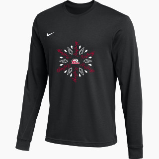 Nike Men's Team Primary Long Sleeve Tee