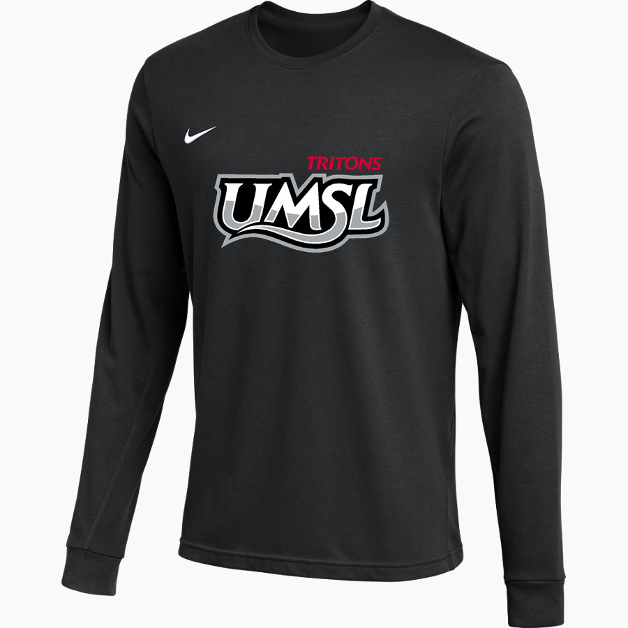 UMSL The Official Store of UMSL Tritons Athletics Nike Men's Team Primary Long Sleeve Tee