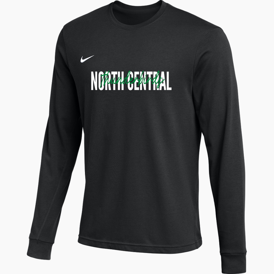 North Central Thunderbirds <span class="pdp-name-mascot">North Central Thunderbirds</span> Nike Men's Team Primary Long Sleeve Tee