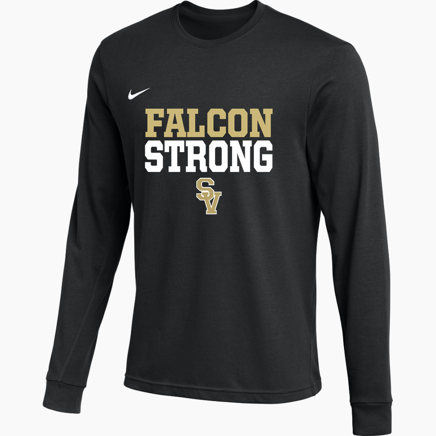 Scotts Valley Falcons <span class="pdp-name-mascot">Scotts Valley Falcons</span> Nike Men's Team Primary Long Sleeve Tee