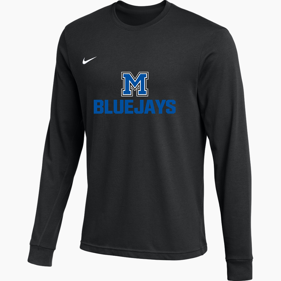 MANCOS HIGH SCHOOL BLUEJAYS <span class="pdp-name-mascot">MANCOS BLUEJAYS</span> Nike Men's Team Primary Long Sleeve Tee