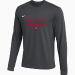 SOUTH LAUREL HIGH SCHOOL CARDINALS <span class="pdp-name-mascot">SOUTH LAUREL CARDINALS</span> Nike Men's Team Primary Long Sleeve Tee Front Thumbnail