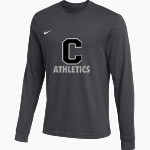 CISTERCIAN PREPARATORY SCHOOL HAWKS <span class="pdp-name-mascot">CISTERCIAN HAWKS</span> Nike Men's Team Primary Long Sleeve Tee Front Thumbnail