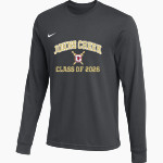 JOHNS CREEK HIGH SCHOOL GLADIATORS Nike Men's Team Primary Long Sleeve Tee Front Thumbnail